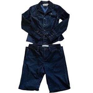 Vintage TOMMY HILFIGER 2-Piece Corduroy Pants Suit 90’s Y2K